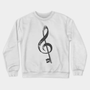 Music is the key. Crewneck Sweatshirt